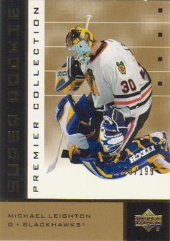 2002-03 Upper Deck Premier Collection - Gold #90 Michael Leighton Front