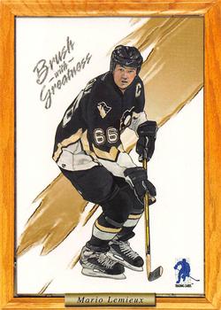 2003-04 Be a Player Memorabilia - Brush with Greatness Draw Contest #NNO Mario Lemieux Front