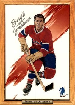 2003-04 Be a Player Memorabilia - Brush with Greatness Draw Contest #NNO Maurice Richard Front