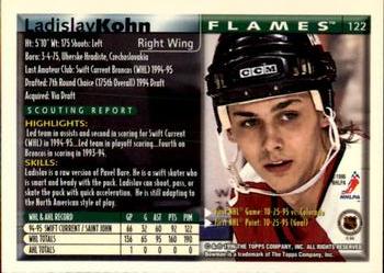 1995-96 Bowman #122 Ladislav Kohn Back