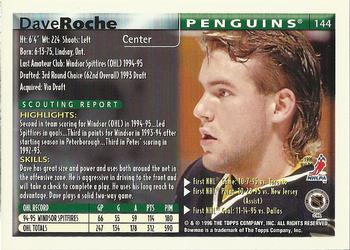 1995-96 Bowman #144 Dave Roche Back