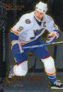 1995-96 Select Certified #101 Shayne Corson Front