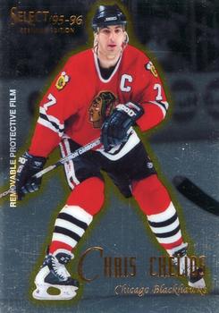 1995-96 Select Certified #2 Chris Chelios Front