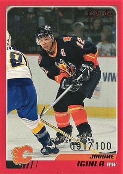 2003-04 O-Pee-Chee - Red #150 Jarome Iginla  Front