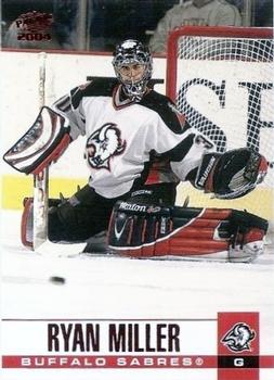 2003-04 Pacific - Red #42 Ryan Miller Front