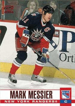 2003-04 Pacific - Red #228 Mark Messier Front