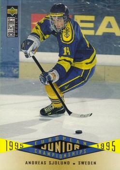 1995-96 Collector's Choice #340 Andreas Sjolund Front
