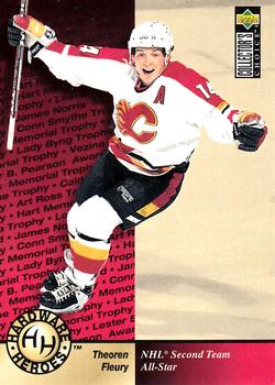 1995-96 Collector's Choice #384 Theoren Fleury Front