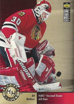 1995-96 Collector's Choice #387 Ed Belfour Front