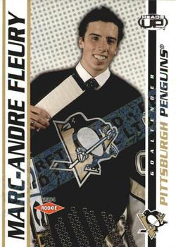 2003-04 Pacific Heads Up - Retail LTD #130 Marc-Andre Fleury Front