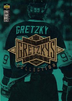 1995-96 Collector's Choice - Wayne Gretzky's Record Collection #NNO Collector's Choice Header / Checklist Front