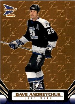 2003-04 Pacific Prism - Gold #90 Dave Andreychuk Front