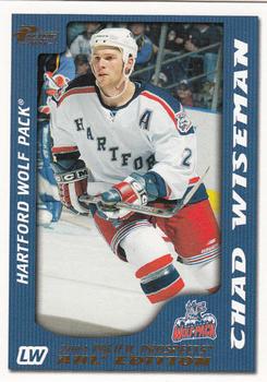 2003-04 Pacific Prospects AHL - Gold #37 Chad Wiseman Front