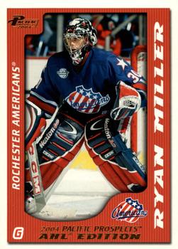 2003-04 Pacific Prospects AHL - Gold #70 Ryan Miller Front