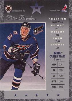 1995-96 Donruss Elite #48 Peter Bondra Back