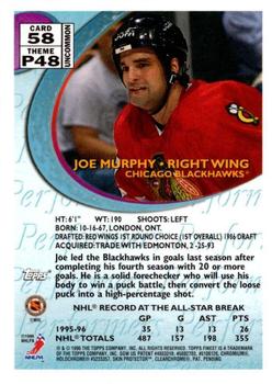 1995-96 Finest #58 Joe Murphy Back