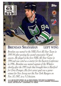 1995-96 Finest #65 Brendan Shanahan Back