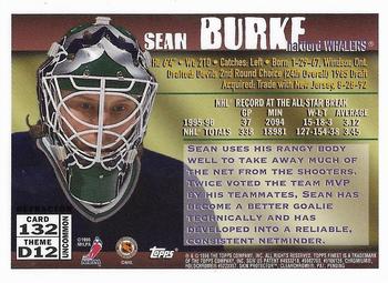 1995-96 Finest #132 Sean Burke Back