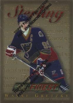 1995-96 Finest #180 Wayne Gretzky Front