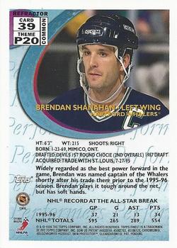 1995-96 Finest - Refractors #39 Brendan Shanahan Back