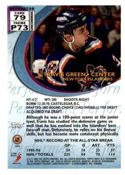1995-96 Finest - Refractors #79 Travis Green Back