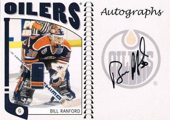 2004-05 In The Game Franchises Canadian - Autographs #A-BR Bill Ranford Front