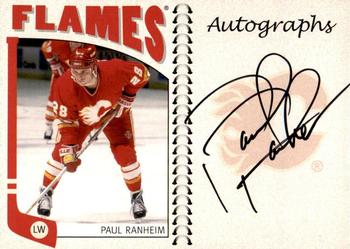 2004-05 In The Game Franchises Canadian - Autographs #A-PRA Paul Ranheim Front