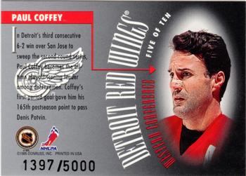 1995-96 Leaf - Road to the Cup #5 Paul Coffey Back