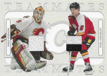 2004-05 In The Game Franchises Canadian - Teammates #TM-03 Mike Vernon / Phil Housley Front