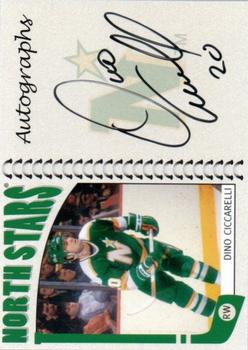2004-05 In The Game Franchises Update - Autographs #A-DC2 Dino Ciccarelli Front