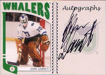 2004-05 In The Game Franchises Update - Autographs #A-JG John Garrett Front