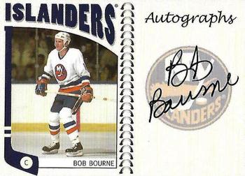 2004-05 In The Game Franchises US East - Autographs #A-BBN Bob Bourne Front
