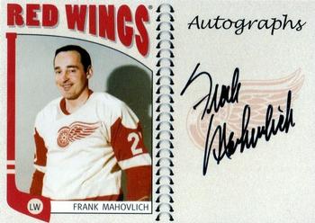 2004-05 In The Game Franchises US West - Autographs #A-FM1 Frank Mahovlich Front