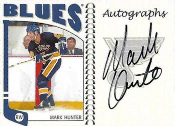 2004-05 In The Game Franchises US West - Autographs #A-MHU Mark Hunter Front