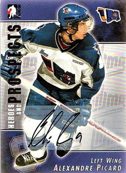 2004-05 In The Game Heroes and Prospects - Autographs #A-AP Alexandre Picard Front
