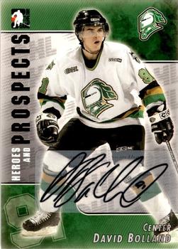 2004-05 In The Game Heroes and Prospects - Autographs #A-DB Dave Bolland Front