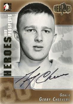 2004-05 In The Game Heroes and Prospects - Autographs #A-GC Gerry Cheevers Front