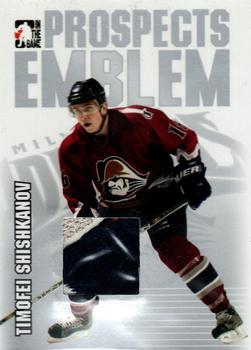 2004-05 In The Game Heroes and Prospects - Emblems Silver #GUE-42 Timofei Shishkanov Front