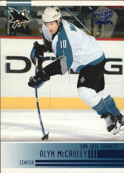 2004-05 Pacific - Blue #231 Alyn McCauley Front