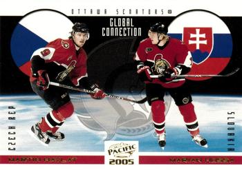 2004-05 Pacific - Global Connection #7 Martin Havlat / Marian Hossa Front