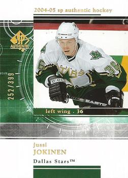 2004-05 SP Authentic - Rookie Redemptions #RR10 Jussi Jokinen Front