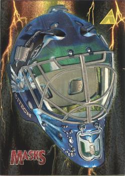 1995-96 Pinnacle - Masks #9 Sean Burke Front