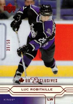 2004-05 Upper Deck - UD Exclusives Canadian #81 Luc Robitaille Front