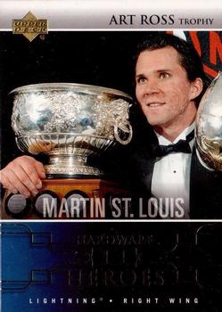 2004-05 Upper Deck - Hardware Heroes #AW2 Martin St. Louis Front