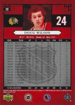 2004-05 Upper Deck Legends Classics - Gold #20 Doug Wilson Back