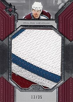 2004-05 Upper Deck Ultimate Collection - Patches #UP-HE Milan Hejduk Front