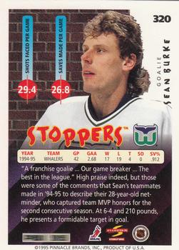 1995-96 Score #320 Sean Burke Back
