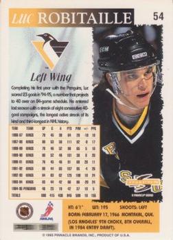 1995-96 Score #54 Luc Robitaille Back