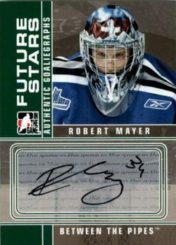 2008-09 In The Game Between The Pipes - Autographs #A-RM Robert Mayer  Front