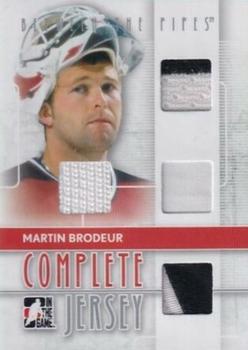 2008-09 In The Game Between The Pipes - Complete Jersey #CJ-01 Martin Brodeur  Front